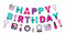 EVECILOO Make-up Geburtstag Banner, Spa Motto Party Make-up Happy Birthday Banner, Spa Party Dekorationen, Lippenstift Banner, Mädchen Make-up Party DIY Dekorationen