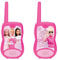 Lexibook, Barbie, Walkie-talkies 200m, Communicatiespel voor kinderen, 2 communicatiekanalen, Riemclip, Roze, TW12BB