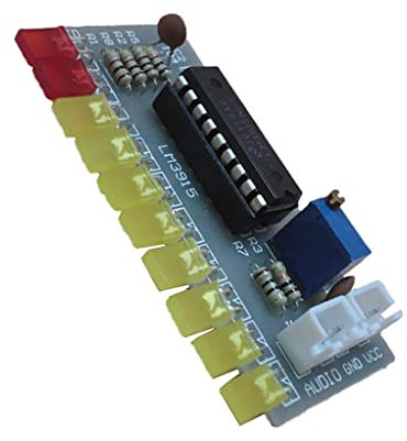 Tiuimk LM3915 Fun 10 Audio-Pegelanzeige-Kit | DIY Elektronische Audioanzeige Suite von ReefLED