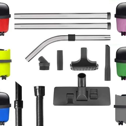Masterpart Tool Accessories Kit 2.5m Hose Compatible with Numatic Henry Hetty James George Basil Edward Rucksack Vacuum Cleaners 32mm