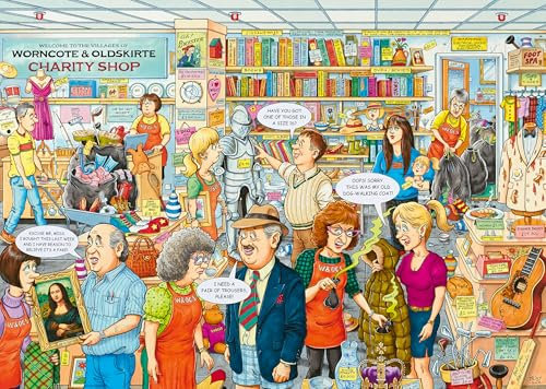 Ravensburger Best of British No.22 The Charity Shop 1000 Pieces Jigsaw Puzzle for Adults and Kids Age 14 Years Up