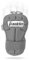 Franklin Sports Baseball Hand + Wrist Guard - PRT LG Series Adult Hand + Wrist Protector for Batting - Protective Hand, Wrist Shield - Right + Left Hand Hitters - Grey - One Size - Adult