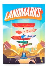 Floodgate Games | Landmarks Brettspiel auf Englisch für die ganze Familie | Kooperatives Spiel für 2-10 Spieler | Wettbewerbsfähiges Spiel für Paare oder mit Freunden zu Spielen