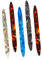 CATIEBYE 5er-pack Universal-oud-picks Universal-musikinstrument-picks für Oud Ersatz-oud-picks Zufällige Farbe Musikinstrument-picks für Oud