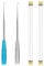 ZEYIYER 2PCS Fish Hook Remover, Stainless Steel Fishing Hook Quick Removal Device, Security Portable Extractor Quick-Release Fishing Equipment