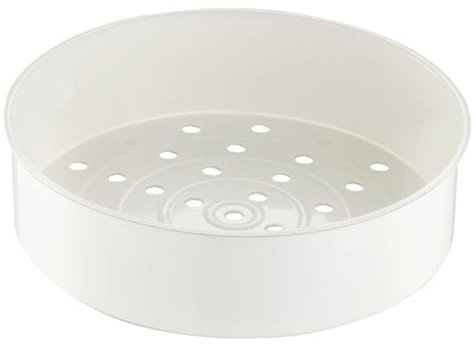 Vaporera pequeña, cesta vaporera de plástico, rejilla vaporera de plástico, cesta vaporera para olla arrocera, calentador, utensilios de cocina, inserto para olla vaporera