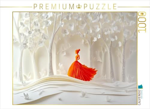 Puzzle · EIN Motiv aus dem Kalender Magischer Papierzauber | In diesem Wald, wo die Zeit stillzustehen scheint, lernt die… · 1000 Teile · Lege-Größe 64 × 48 cm · CALVENDO Puzzle