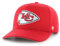 '47 NFL Kansas City Chiefs Hitch RF Unisex Baseball Cap, Adjustable Snapback Strap, Team Logo, Colour Red