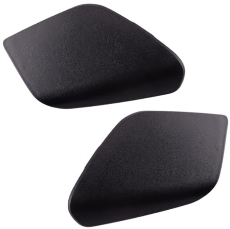 BYHGDEQ [Autoteile] JK4Z13A613AE 1 Paar Auto Hinten Links Rechts Dritte Bremsleuchte Lampe Trim Abdeckung Schwarz ABS Passend für Ford Transit 2018 2019 2020 [Einfach zu ersetzen]