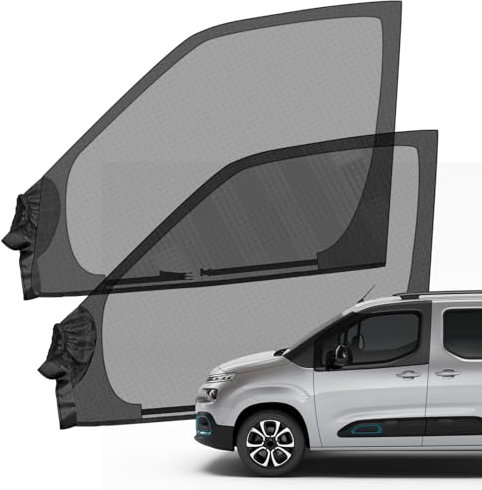 kswiown Insektenschutzgitter Ersatz für Citroen Berlingo 1996-2025, Magnetisches Insektennetz für Haustür, Moskitonetze Atmungsaktiv Ersatz für Peugeot Partner/Vauxhall/Opel Combo 1996-2025 (Paar)