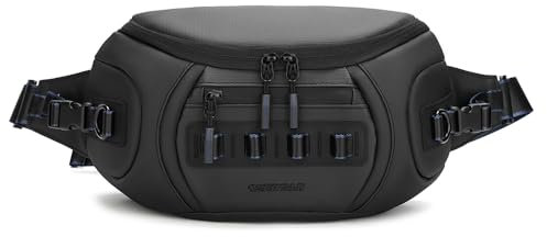 peacechaos Camera Sling Bag,Waterproof Camera Case with Tripod Holder,Lightweight DSLR/SLR/Mirrorless Camera Bags Crossbody for photographers (Black)