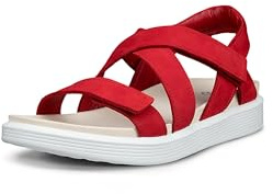 ECCO Damen Soft Sandal Cross StrapSandale