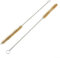 5pcs Steel Wire Tube Brushes for Cleaning Pipes and Rust Removal in Tight Spaces (10mm)