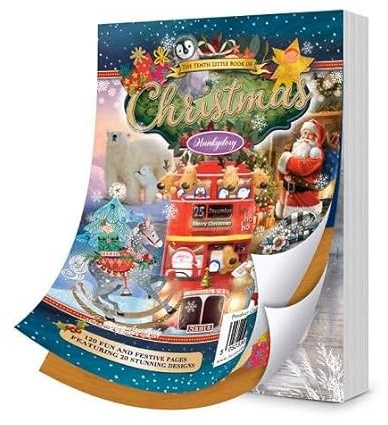 Hunkydory - The Tenth Little Book of Christmas - LBK344 - rrp £9.99