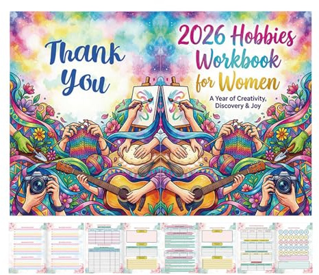 Kalender 2026 für Frauen, Arbeitsbuch für die monatliche Planung von Hobbies, Fortschritt und Ziele, für Ehefrau, Freundin, Freundinnen, Frauen und das Haus der Damen
