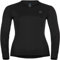 Odlo Damen Active Warm Eco Bi Top Crew Neck Longsleeve Laufbekleidung Longsleeve Black - Schwarz XL
