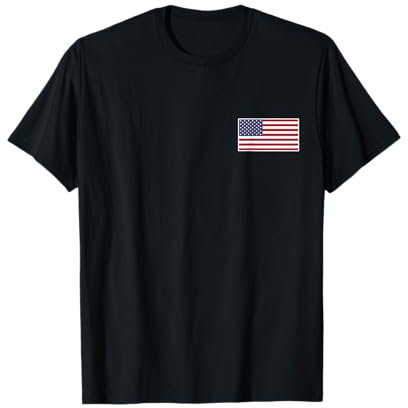 American Flag Cool Patriotic USA Flags Men Women T-Shirt