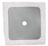 isolera Wandmanschette FDB Flex – 120 x 120 mm Abdichtungsmanschette für Dusche & Bad, grau, dauerelastisch & wasserdicht, Kautschuk mit Gewirkeverstärkung, für Rohrdurchführungen, Made in Germany