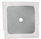 isolera Wandmanschette FDB Flex – 120 x 120 mm Abdichtungsmanschette für Dusche & Bad, grau, dauerelastisch & wasserdicht, Kautschuk mit Gewirkeverstärkung, für Rohrdurchführungen, Made in Germany