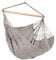 La Siesta® Domingo – Hängematte, Komfort, wetterfest, Funktionelle Faser, Kolumbien-Herstellung, große Oberfläche, Stabilisator Bambus, Entspannung im Freien – Almond, Kingsize