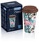 Delonghi DLSC065 Thermobecher aus Keramik mit Silikondeckel Flowers