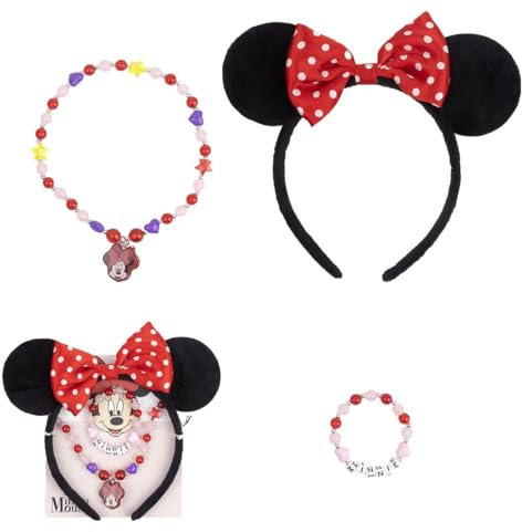 ARTESANIA CERDA Minnie Mouse Schmuckset