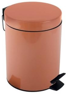Spirella Kosmetikeimer Sydney Lavendel Lila Mülleimer Treteimer Abfalleimer-5 Liter – mit herausnehmbaren Inneneimer, Legierter Stahl Kunststoff, Brown