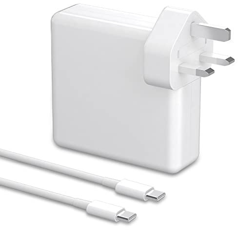 61W Macbook Charger, USB C Fast Charger, Power Supply Cable AC Adapter for Macbook Pro 13 14 15 Inch 2016 Late, MacBook Air 13 Inch 2018 Late, New iPad Pro 2022/2021/2020/2019