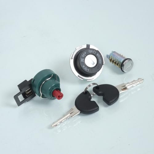 Kit serrure Teknix compatible avec Scooter Piaggio 50 Zip 4T 2006 à 2017