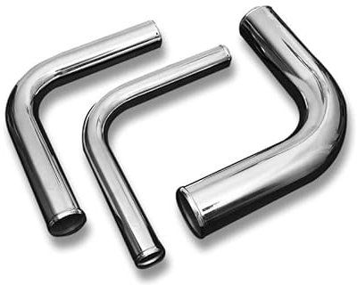 Aluminium bogen Alu-Bogen 90° Ladeluftkühler Turbo Alurohr Rohrbogen Pipe 60cm Lange