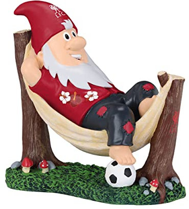 FOCO Officially Licensed Football Hammock Garden Gnome (Liverpool FC)