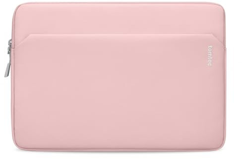 tomtoc Tablet Sleeve Bag for 13 Inch iPad Pro M4 & iPad Air M3 2025 M2 2024, 12.9-in iPad Pro M2&M1 6th/5th, with Magic/Smart Keyboard Folio, for 12,4 Inch Galaxy Tab S9+/S8+, Surface Pro 10/9, Pink
