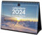 Finocam - Kalender 2024 Tischbilder zum Schreiben Januar 2024 - Dezember 2024 (12 Monate) Spanische Natur