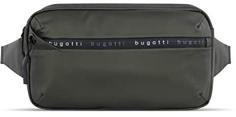 bugatti Blanc Bauchtasche - Hüfttasche für Reise, Alltag und Sport - Waist-Bag, Olive