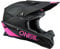 O'NEAL | Motocross-Helm | MX Enduro Motorrad | ABS-Schale, Lüftungsöffnungen f. optimale Belüftung & Kühlung | 1SRS Helmet SOLID V.24 | Erwachsene | Schwarz Pink | Größe XXL