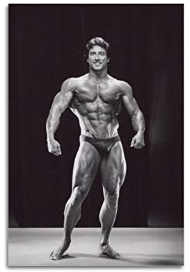 Frank Zane Poster, dekoratives Gemälde, Leinwand, Wandposter und Kunstdruck, modernes Familienschlafzimmer-Dekor-Poster, 40 x 60 cm