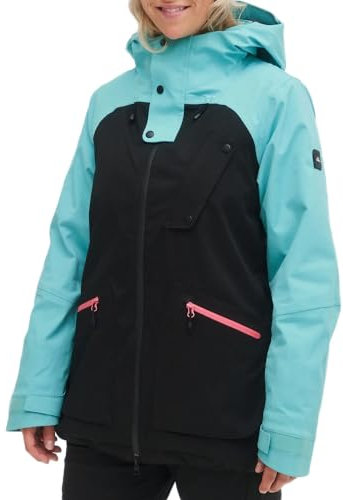 Damen Ametrine Skijacke | Blauer Mix