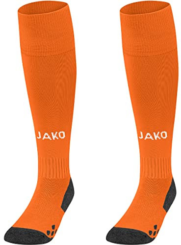 JAKO Stutzenstrumpf Allround, Größe:6, Farbe:Neonorange