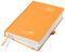POPRUN Kalender 2024 2025 Tagesplaner 21,5 x 14,5 cm, Tageskalender A5 1 Tag 1 Seite (Montag - Sonntag), Terminplaner (Aug.2024-Jul.2025) mit Hardcover, Stiftschlaufe - Orange