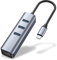 USB C to Ethernet Adapter, RJ45 to USB C LAN Network Adapter for 3/Type-C Gigabit Ethernet
