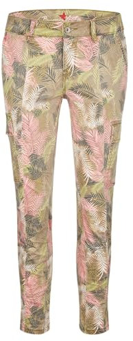 Buena Vista Damen Hose Cargo 7/8 Stretch Twill in bunt (DE/NL/SE/PL, Alphanumerisch, M, Regular, Regular, Braun)
