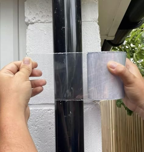 Premium Clear Waterproof Leak Repair Sealing Tape For Down Pipe, Gutters And Pipes