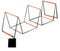 Agility Ladder Spring Steel Exercise Speed ​​Training Rope Ladder for, with Multifunctional Training Modes, for Basketball and Football Training (8 Rungs)