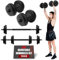 Gallant Adjustable Dumbbells Set 10KG, Non Slip Grip Weights Dumbbells Set Women and Men, Home Gym Equipment for Weight Lifting and Bodybuilding - Barbell Weights Set for Strength Training