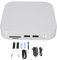 pour Mac Mini M4 Hub Stand, 40 Gbps Dock de Support en Aluminium pour Mac Mini M4 avec des Emplacements SSD Dual M.2, 10 Gbps USB A Ports, Macmini (Prise UE)