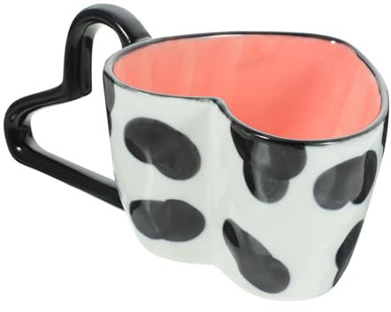 Alipis Tazza Forma con Bicchiere per Ufficio e Casa Contenitore per Cappuccino e Latte Idea Design