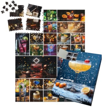 puzzleYOU: Puzzle-Adventskalender | „Cheers to Christmas – Cocktails“