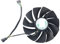 QKFTCSDW Ventola for Scheda Video for RTX 3070 Ti 3080 Ti 3080 3090 AMP Holo LHR 87MM GA92S2U Ventola di Raffreddamento for Scheda Grafica(Fan - A)