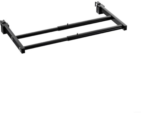 Chroavel Séchoir à linge rétractable en acier inoxydable pour radiateur - Séchage rapide - Rangement des chaussures et des écharpes - Noir (40 cm-70 cm)