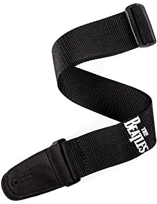 D'Addario Beatles Polypropylen-Gitarrengurt, Schwarz